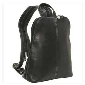 Le Donne | Leather Sling Backpack